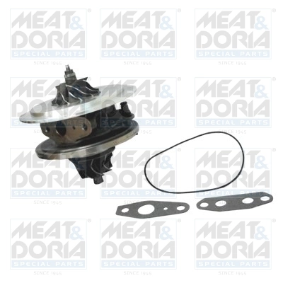 Core assembly, turbocharger